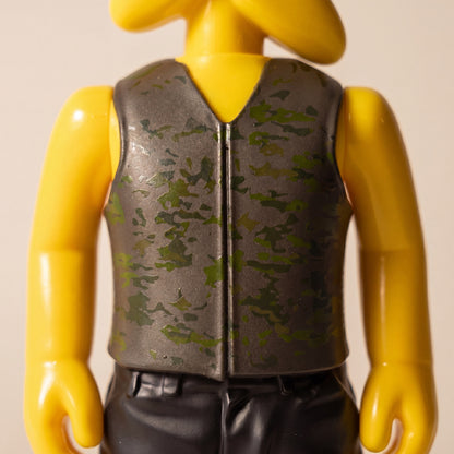 ST4RBOY FIGURE 001 — camo utility vest detail
